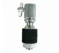 F Fityle Cymbal Clutch Stand Drum Accessory Cymbal Holder Hat Clutch Threaded Main Section Felt Padding Knurled Cap Wing Screw Easy Setup Reliable Hold Suitable for Jazz Sets Club Gigs Home Studios
