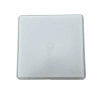 F Fityle Decorative Concrete Form for Making Antique Pattern Tiles with Sturdy Rectangular Frame 40x3.5cm White, Style B