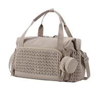 F Fityle Diaper Bag, Pacifier Cover Bag, Water Resistant Shoulder Bag for Mom, Maternity Bag for Travel, Work, Teacher, Brown