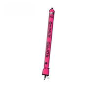 F Fityle Diving Buoy Surface Marker Buoy SMB Inflatable Tube Float With Inflation 210D Nylon Visibility Suitable for wreck diving boat traffic zones guide teams planning, Bright Pink