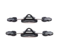 F Fityle Diving Fin Strap Adjustable Replacement Strap With Spring Heel Band And Rubber Cushion Quick Release Fit Universal Compatibility Suitable for, XL, Spring Shoelaces + A Buckle 20mm Stud