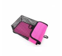 F Fityle Diving SMB Pouch Mesh Diving Bag Storage Pouch Gear Organizer Buoy Equipment Secure Fastening Build Suitable for Technical Underwater Sports, Fluorescent Pink, Large Hole