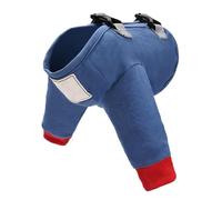 F Fityle Dog Recovery Sleeve Dog Shirt Protection Easy to Put on Stop Licking Joints Lightweight Warm Elbow Sleeve Elbow Protector, L