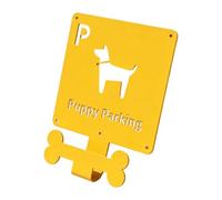 F Fityle Dog Tether Post Metal Stake Compact for Small to Large Breeds Quick Connect Easily Install Multipurpose Anti Pull Sturdy, Yellow