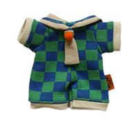 F Fityle Doll Clothes Outfit Doll Clothes Handmade Decor Soft Dress up Jumpsuit for Photo Props DIY Crafting Childrens Day Kids