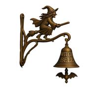 F Fityle Doorbell Dinner Bell Decorative Decor Metal Retro Shopkeepers Door Home Garden Farmhouse Wall Indoor Outdoor