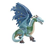 F Fityle Dragon Mythical Toy,Dragon Model,Model Figure,Figurine Mythical Fantasy 6.69" PVC Artwork,Action Figure Statue for Ages 7+, blue