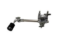 F Fityle Drum Hardware Stand Drum Clamp Cymbal Holder Mount Bracket with Straight Rod and Felt Knob Easy Integration with, Short Straight Cymbal Arm with Multi-Function Wrench Clamp