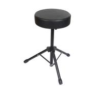 F Fityle Drummer Seat Adjustable Drum Stool Piano Bench Percussion Throne With Height Control Knob And Anti Slip Feet Suitable for Home Studio Stage30cm