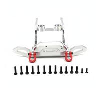 F Fityle Electric Car Rc Guard Protector Front For 1 by 12 Scale H12Y H12Y Plus Crawler Aluminum Metal Precision Machined Front Protection suitable for rock, Silver