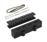 F Fityle Electric Guitar Pickup Neck Bridge Pickup Easy to Install High Output Universal Bass Jazz 4 String Parts Replaces Accessory, 92mm