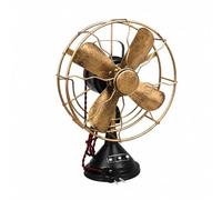 F Fityle Electric Ornament with Detailed Tinplate Build Central Hub and Pedestal Support Suitable for Showcase Decoration Tavern Shelving Indoor Home Styling,