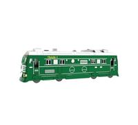 F Fityle Electric Train Toy Early Educational Toy Hand Eye Coordination Electric Model Train Locomotive for Kids Ages 3 and up Gift, Green