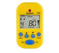 F Fityle Electronic Metronome Handheld Digital Metronome Gadget Tempo Assistant Rhythm Counter With Clip Attachment And Headphone Jack In Suitable for Practice, Yellow