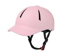 F Fityle Equestrian Helmet Equestrian Head Gear Comfortable Lightweight Adjustable Bike Helmet for Club Warm up Show Outdoor Training, S Pink