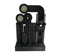 F Fityle Fishing Rod Repair Part Adjustable Holder Drying DIY Base Rod Dryer Repair Fishing Pole Support Modification Bracket, 10cm to 11cm