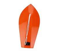 F Fityle Fishing Trolling Board Float Planer Board Orange with Rope Multifunctional Tool Accessories Tackle for Enthusiasts Deep Sea, Length 23.3cm