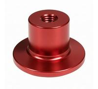 F Fityle Fitness Equipment Handle Grip Knob with Threaded Hole Aluminum Alloy Handle with Round Base Secure Screw-On Refined Look Suitable for Exercise Machine, Red, Red
