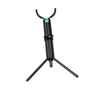 F Fityle Floor Stand Holder Saxophone Stand Display Triangle Base Folding Wind Instrument Saxophone Tripod Stand Saxophone Rack, for Tenor Saxophone