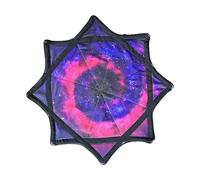 F Fityle Flow Star Rotating Flow Toy for Beginners Lightweight Portable Challenging Collection Classic 24.41” Diameter Dance Accessory, Style A