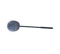 F Fityle Friction Gong Mallet Rubber Head Acoustic Percussion Instruments Playing Low Gongs Mallet, Gray Blue 37x10x7cm