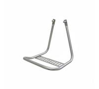 F Fityle Front Rack Handlebar Carrier Mount Support Rack With Stainless Steel Construction And Double Clamp Fixing Suitable for commuting bikepacking travel, Silver Enhanced