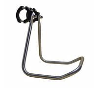 F Fityle Front Rack Handlebar Carrier Mount Support Rack With Stainless Steel Construction And Double Clamp Fixing Suitable for commuting bikepacking travel, Silver
