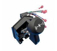 F Fityle Gear Switch Forward Selector Direction Switch Assembly Replacement Control With Pre Attached Wires Metal Suitable for repair tasks work use course transport