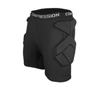 F Fityle Goalkeeper Shorts Hip Protector Comfortable Versatile Foam Padding Soccer Goalie Shorts for Skating Baseball Riding Football, w Crotch Protector, S