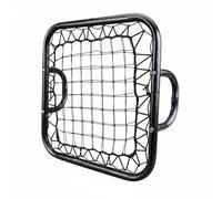 F Fityle Goalkeeper Training Net Compact Handheld Return Net Soccer With Side Grips And Sturdy Metal Frame Suitable for reaction training ball control practice timing youth coaching school training