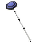 F Fityle Golf Bag Stand Support Pole with 5 Position Adjustable Aluminum Shaft and Non Slip Rubber Foot for Storage Training Travel Setup