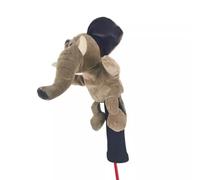 F Fityle Golf Club Cover Driver Head Cover Headcover Protector Sleeve With Wildlife Pattern Design For Personality And Confident Style On Course suitable for, Elephant