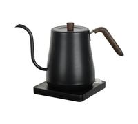 F Fityle Gooseneck Electric Kettle,Auto Shut Off,Quick Heating Pour over Kettle for Coffee Tea Hot Water Boiler for Soups Lover Ramen, Black