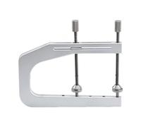 F Fityle Guitar Bridges Clamp Fixture Clip Aluminum Alloy Repair Replace Tools Easy to Use Bridge Caul Clamp Bridge Clipping Tool