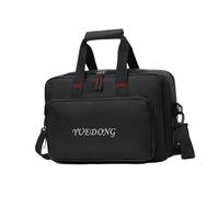 F Fityle Guitar Effects Pedal Board Carry Bag Gig Bag Guitar Accessory Musical Instrument Pedalboard Carry Case for Performance Show, 36.5x33x10cm