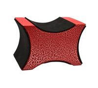 F Fityle Guitar Neck Rest Neck Cradle 3.74x2.56" String Instrument Luthier Tool Support Pillow for Electric/Acoustic Guitars Cleaning, Red