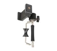 F Fityle Guitar Sliding Capo with Phone Holder Tuning Tone Control Professional Adjustable Smartphone Guitar Capo for Bass Mandolin