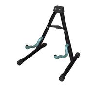 F Fityle Guitar Stand Guitar Accessories Universal Cushioned Arms A Frame Metal Acoustic Guitar Classic Guitars Banjo Electric Guitar, blue handle