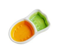 F Fityle Hamster Food Bowl,Small Pets Feeding Dish,Home Cartoon Eating Bowl,Large Capacity for Chinchilla Gerbil Chipmunk Accessories