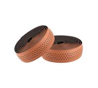 F Fityle Handle Grip Tape Wrap Bar Tape Handlebar Accessory Silicone EVA Non Slip Texture Vent Holes Suitable for road bikes mountain bikes fitness training, Brown