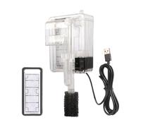 F Fityle Hang on Back Aquarium, Fish Tank, Adjustable High Performance Easy to Install Efficient Filting Equipment, Clear