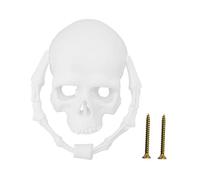 F Fityle Hanging Door Knocker Halloween Ornament Resin Knock Handle Door Wall Plaque for Indoor Outdoor Decor Accessory