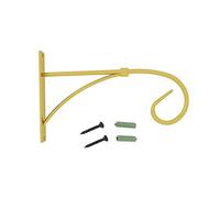 F Fityle Hanging Plant Bracket, Wall Hanging Brackets Hooks, Garden Hanging Hooks Modern Wall Bracket Hanging Basket Bracket, for Entryway Garden, Gold