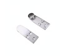 F Fityle Horizontal Door Handle Sliding Door Pull Freezer Handle Handle Stainless Steel Build Cylindrical Industrial Layout Secure Screw Mounting Suitable for
