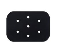 F Fityle Horse Saddle Cushion Pad Mat Insert With Ventilated Backing And Quick Control Lining Nylon Material Low Profile Under Tack Fit Suitable for daily training casual riding stable work 40cmx27cm