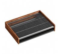 F Fityle Indoor Tray with Steel Wire Grate and Lower Catch Basin for Dogs in Small Living Suitable for Puppy Training, M