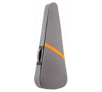 F Fityle Industrial Carry Case with Padded Interior Polyester Guitar Gig Length Zipper and Side Carry Handle Suitable for Rehearsals and Lessons, Gray, 39-40 Inch