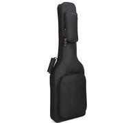 F Fityle Industrial Cover Electric Guitar Case Soft Gig Bag with Side Handle and Accessory Storage Water Repellent Oxford and Light Cushioning Suitable for Practice Lessons Travel gigs, Black