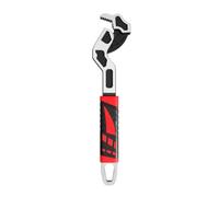F Fityle Industrial Wrench Adjustable Spanner Pipe Wrench Hand Tool with Self Locking Jaw High Carbon Steel Construction Textured Non Slip Grip Suitable for, 12 Inch