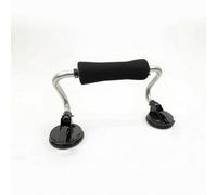 F Fityle Inflatable Boat Support Suction Cup Bracket Grab Handle Handrail With Padded Grip Aluminum Frame Adjustable Clamp Portable Installation Suitable for